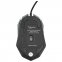 Мышь проводная игровая GEMBIRD MG-510, USB, 5 кнопок + 1 колесо-кнопка, оптическая, черная - 3