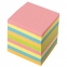 Блок для записей ОФИСМАГ непроклеенный, куб 9х9х9 см, цветной, 124444 - 1
