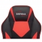 Кресло компьютерное BRABIX "Game GM-017", экокожа/ткань, черное/красное, 532642, GM-017_532642 - 4
