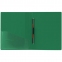 Папка с металлическим скоросшивателем и внутренним карманом BRAUBERG "Contract", зеленая, до 100 л., 0,7 мм, бизнес-класс, 221784 - 2