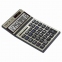 Калькулятор настольный металлический STAFF STF-7712-GOLD (179х107 мм), 12 разрядов, двойное питание, блистер, 250306 - 1