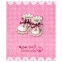 Фотоальбом BRAUBERG "Baby shoes" на 200 фото 10х15 см, твердая обложка, термосклейка, розовый, 39114 - 2