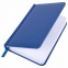 Ежедневник недатированный МАЛЫЙ ФОРМАТ А6 (100x150 мм) BRAUBERG "Select", балакрон, 160 л., синий, 111686 - 3