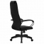 Кресло офисное МЕТТА "SU-B-10" пластик, ткань-сетка, сиденье и спинка мягкие, черное - 4