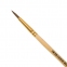 Кисть ПИФАГОР, БЕЛКА, круглая, № 3, деревянная лакированная ручка, с колпачком, 200817 - 2