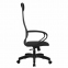 Кресло офисное МЕТТА "SU-B-8" пластик, ткань-сетка, сиденье мягкое, темно-серое - 2