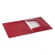 Папка на резинках BRAUBERG "Contract", красная, до 300 листов, 0,5 мм, бизнес-класс, 221798 - 6