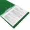 Папка на 2 кольцах BRAUBERG, картон/ПВХ, 75 мм, зеленая, до 500 листов (удвоенный срок службы), 228391 - 7