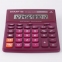 Калькулятор настольный STAFF STF-888-12-WR (200х150 мм) 12 разрядов, двойное питание, БОРДОВЫЙ, 250454 - 3