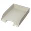 Лоток горизонтальный для бумаг BRAUBERG "Office style", 320х245х65 мм, серый, 237287 - 3