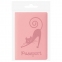 Обложка для паспорта STAFF, мягкий полиуретан, "Кошка", персиковая, 237615 - 5