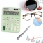 Калькулятор настольный BRAUBERG EXTRA PASTEL-12-LG (206x155 мм), 12 разрядов, двойное питание, МЯТНЫЙ, 250488 - 10