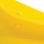 Папка-конверт с кнопкой BRAUBERG А4 до 100 л. прозрачная желтая СВЕРХПРОЧНАЯ 0,18 мм, 270472 - 3