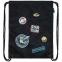 Мешок для обуви BRAUBERG PREMIUM, карман, подкладка, светоотражающие элементы, 43х33 см, "Space mission", 270749 - 1