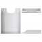 Лоток горизонтальный для бумаг BRAUBERG-CONTRACT, А4 (340х254х66,5 мм), серый, 230880 - 1