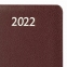 Ежедневник датированный 2022 А5 138x213 мм BRAUBERG "Profile", балакрон, коричневый, 112764 - 5