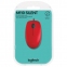 Мышь проводная LOGITECH M110,USB, 2 кнопки+1 колесо-кнопка, оптическая, красная, 910-005489 - 8