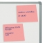 Блок самоклеящийся (стикеры), BRAUBERG, НЕОНОВЫЙ, 76х76 мм, 90 листов, розовый, 122704 - 3