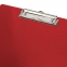 Доска-планшет BRAUBERG "Contract" сверхпрочная с прижимом А4 (313х225 мм), пластик, 1,5 мм, КРАСНАЯ, 228681 - 2