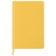 Ежедневник недатированный А5 (138x213 мм) BRAUBERG "Select", балакрон, 160 л., желтый, 111662 - 3