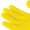 Перчатки хозяйственные латексные LAIMA "Стандарт", МНОГОРАЗОВЫЕ, хлопчатобумажное напыление, размер L (большой), 600270 - 3