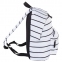 Рюкзак BRAUBERG, универсальный, сити-формат, белый в полоску, 20 литров, 41х32х14 см, 228846 - 7