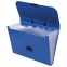 Портфель пластиковый STAFF А4 (330х235х36 мм), 7 отделений, индексные ярлыки, синий, 229242 - 1