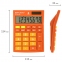 Калькулятор настольный BRAUBERG ULTRA-08-RG, КОМПАКТНЫЙ (154x115 мм), 8 разрядов, двойное питание, ОРАНЖЕВЫЙ, 250511 - 3