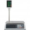 Весы торговые MERTECH M-ER 327P-15.2 LCD (0,05-15 кг), дискретность 2 г, платформа 325x230 мм, со стойкой, 3025 - 8
