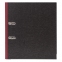 Папка-регистратор ОФИСМАГ, фактура стандарт, с мраморным покрытием, 75 мм, красный корешок, 225584 - 1