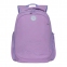 Рюкзак GRIZZLY школьный, анатомическая спинка, 2 отделения, с вышивкой, для девочек, "PINK", 39х30х20 см, RG-268-1/1 - 1