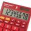 Калькулятор настольный BRAUBERG ULTRA-08-WR, КОМПАКТНЫЙ (154x115 мм), 8 разрядов, двойное питание, БОРДОВЫЙ, 250510 - 4