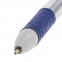 Ручка шариковая масляная с грипом STAFF "Chrome", СИНЯЯ, хромированные детали, узел 0,7 мм, линия письма 0,35 мм, 142983 - 3