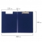 Папка-планшет BRAUBERG "Contract", А4 (315х230 мм), с прижимом и крышкой, пластиковая, синяя, сверхпрочная, 1,5 мм, 223488 - 6