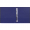 Папка на 4 кольцах BRAUBERG, картон/ПВХ, 40 мм, синяя, до 250 листов (удвоенный срок службы), 228392 - 2