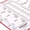 Папка-регистратор ОФИСМАГ с арочным механизмом, покрытие из ПВХ, 50 мм, красная, 225754 - 6