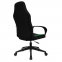 Кресло компьютерное BRABIX "Alpha GM-018", ткань/экокожа, черное/зеленое, 532639, GM-018_532639 - 2