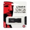 Флеш-диск 128 GB, KINGSTON DataTraveler 100 G3, USB 3.0, черный, DT100G3/128GB - 1