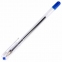 Ручка шариковая масляная MUNHWA "Option", СИНЯЯ, узел 0,5 мм, линия 0,3 мм, OP-02 - 1