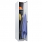 Шкаф металлический для одежды BRABIX "LK 11-30", УСИЛЕННЫЙ, 1 секция, 1830х300х500 мм,18 кг, 291127, S230BR401102 - 2