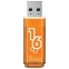 Флеш-диск 16 GB, SMARTBUY Glossy, USB 2.0, оранжевый, SB16GBGS-Or - 1