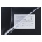 Коврик-подкладка настольный для письма (590х380 мм), с прозрачным карманом, черный, BRAUBERG, 236774 - 1