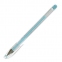 Ручка гелевая CROWN "Hi-Jell Pastel", ГОЛУБАЯ ПАСТЕЛЬ, узел 0,8 мм, линия письма 0,5 мм, HJR-500P - 1