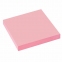 Блок самоклеящийся (стикеры) STAFF, 50х50 мм, 100 листов, розовый, 127143 - 1