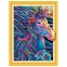 Картина стразами (алмазная мозаика) сияющая 40х50 см, ОСТРОВ СОКРОВИЩ "Персидская лошадь", без подрамника, 662451 - 1