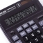 Калькулятор настольный ОФИСМАГ OFM-333 (200x154 мм) 12 разрядов, двойное питание, ЧЕРНЫЙ, 250462 - 5