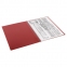 Папка с пластиковым скоросшивателем STAFF, красная, до 100 листов, 0,5 мм, 229229 - 6