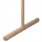 Швабра для пола деревянная, длина черенка 120 см, рабочая часть 35 см - 1