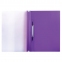 Скоросшиватель пластиковый с перфорацией BRAUBERG, А4, 140/180 мкм, фиолетовый, 226584 - 1