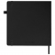 Скетчбук, черная бумага 140 г/м2 200х200 мм, 80 л., КОЖЗАМ, резинка, карман, BRAUBERG ART, черный, 113204 - 10